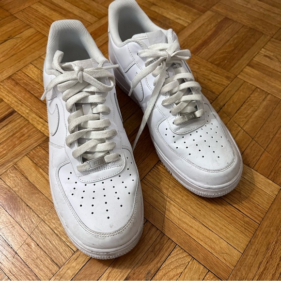 Nike Air Force 1‎ Low '07 Triple White CW2288-111 Men's Size 11